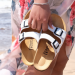 SANDALE FEMME BLANCH