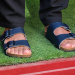 SANDALE HOMME BLEU