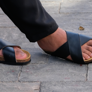 SANDALE HOMME NOIR X