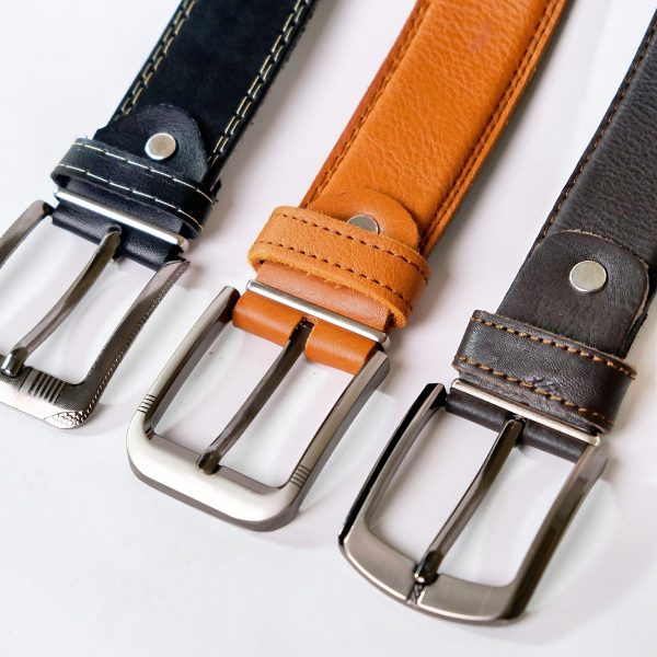 3 Ceintures en cuir + Cadeaux – Image 2