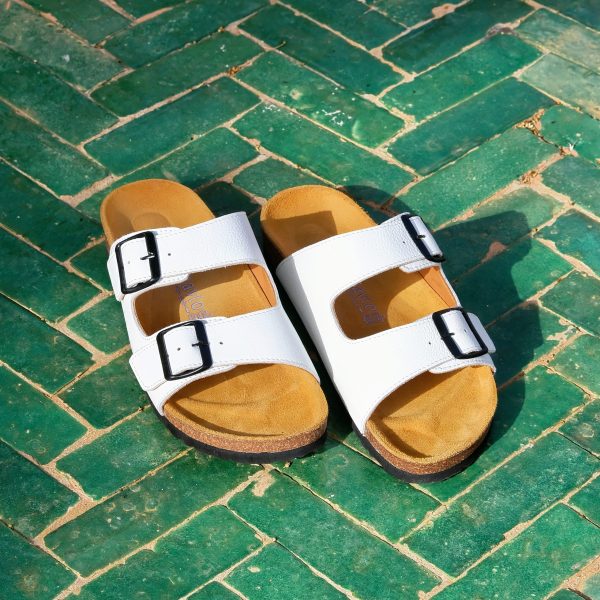 SANDALE HOMME BLANCH