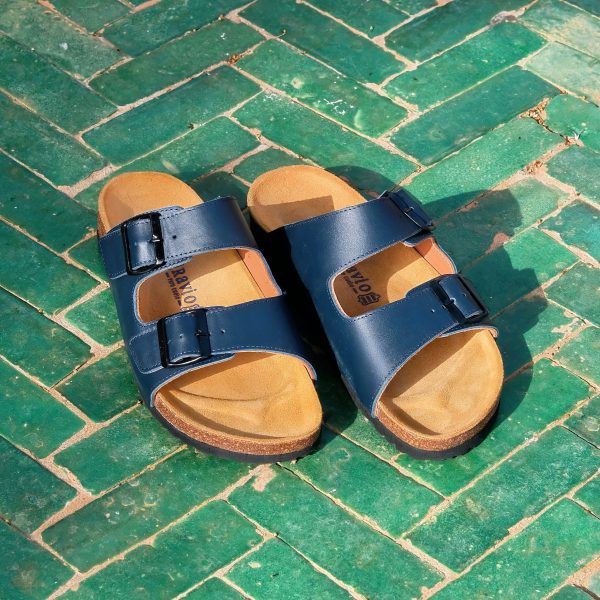 SANDALE HOMME BLEU