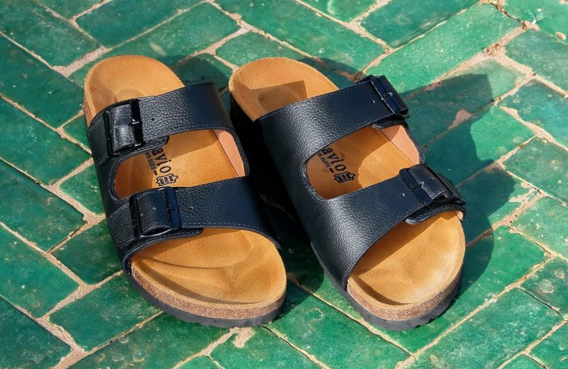 SANDALE HOMME NOIR