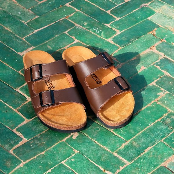 SANDALE HOMME MARON