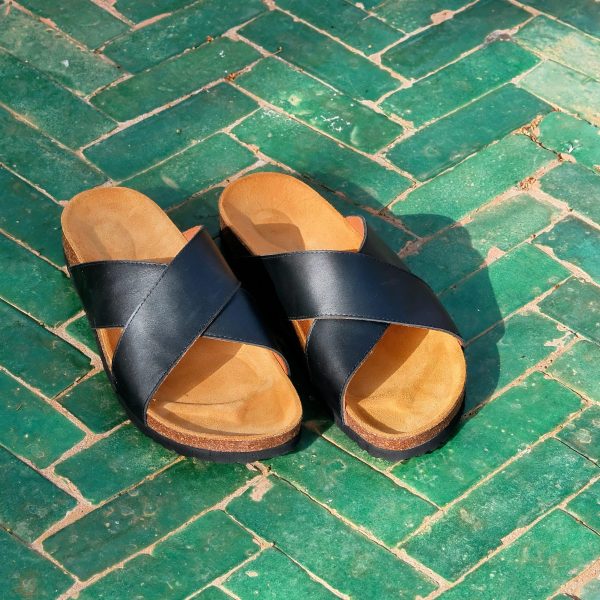 SANDALE HOMME NOIR X